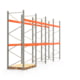Palettenregal ARTUS - Regalreihe mit 4 Feldern - Fachlast 2.000 kg - 3.500 x 8.025 x 1.100 mm (HxBxT) - Schwerlastregal Palettenregal ARTUS - Regalreihe mit 4 Feldern - Fachlast 2.000 kg - 3.500 x 8.025 x 1.100 mm (HxBxT) - Schwerlastregal