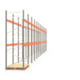 Palettenregal ARTUS - Regalreihe mit 12 Feldern - Fachlast 2.000 kg - 3.500 x 23.905 x 1.100 mm (HxBxT) - Schwerlastregal Palettenregal ARTUS - Regalreihe mit 12 Feldern - Fachlast 2.000 kg - 3.500 x 23.905 x 1.100 mm (HxBxT) - Schwerlastregal