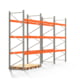 Palettenregal ARTUS - Regalreihe, 3 Felder - Fachlast 2.000 kg - Feldlast 6.000 kg - 3.500 x 6.040 x 1.100 mm (HxBxT) - Schwerlastregal Palettenregal ARTUS - Regalreihe, 3 Felder - Fachlast 2.000 kg - Feldlast 6.000 kg - 3.500 x 6.040 x 1.100 mm (HxBxT) - Schwerlastregal