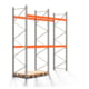 Palettenregal ARTUS - Regalreihe mit 2 Feldern - Fachlast 2.000 kg - 4.000 x 4.055 x 1.100 mm (HxBxT) - Schwerlastregal Palettenregal ARTUS - Regalreihe mit 2 Feldern - Fachlast 2.000 kg - 4.000 x 4.055 x 1.100 mm (HxBxT) - Schwerlastregal
