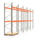 Palettenregal ARTUS - Regalreihe mit 5 Feldern - Fachlast 2.000 kg - 4.000 x 10.010 x 1.100 mm (HxBxT) - Schwerlastregal Palettenregal ARTUS - Regalreihe mit 5 Feldern - Fachlast 2.000 kg - 4.000 x 10.010 x 1.100 mm (HxBxT) - Schwerlastregal