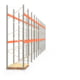 Palettenregal ARTUS - Regalreihe mit 11 Feldern - Fachlast 2.000 kg - 4.000 x 21.920 x 1.100 mm (HxBxT) - Schwerlastregal Palettenregal ARTUS - Regalreihe mit 11 Feldern - Fachlast 2.000 kg - 4.000 x 21.920 x 1.100 mm (HxBxT) - Schwerlastregal