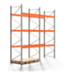 Palettenregal ARTUS - Regalreihe, 2 Felder - Fachlast 2.000 kg - Feldlast 6.000 kg - 4.000 x 4.055 x 1.100 mm (HxBxT) - Schwerlastregal Palettenregal ARTUS - Regalreihe, 2 Felder - Fachlast 2.000 kg - Feldlast 6.000 kg - 4.000 x 4.055 x 1.100 mm (HxBxT) - Schwerlastregal