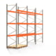 Palettenregal ARTUS - Regalreihe, 3 Felder - Fachlast 2.000 kg - Feldlast 6.000 kg - 4.000 x 6.040 x 1.100 mm (HxBxT) - Schwerlastregal Palettenregal ARTUS - Regalreihe, 3 Felder - Fachlast 2.000 kg - Feldlast 6.000 kg - 4.000 x 6.040 x 1.100 mm (HxBxT) - Schwerlastregal
