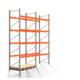 Palettenregal ARTUS - Regalreihe, 2 Felder - Fachlast 2.000 kg - Feldlast 8.000 kg - 4.500 x 4.055 x 1.100 mm (HxBxT) - Schwerlastregal Palettenregal ARTUS - Regalreihe, 2 Felder - Fachlast 2.000 kg - Feldlast 8.000 kg - 4.500 x 4.055 x 1.100 mm (HxBxT) - Schwerlastregal