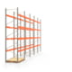 Palettenregal ARTUS - Regalreihe, 5 Felder - Fachlast 2.000 kg - Feldlast 8.000 kg - 4.500 x 10.010 x 1.100 mm (HxBxT) - Schwerlastregal Palettenregal ARTUS - Regalreihe, 5 Felder - Fachlast 2.000 kg - Feldlast 8.000 kg - 4.500 x 10.010 x 1.100 mm (HxBxT) - Schwerlastregal