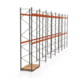 Palettenregal ARTUS - Regalreihe, 8 Felder - Fachlast 3.000 kg - Feldlast 6.000 kg - 5.500 x 15.965 x 1.100 mm (HxBxT) - Schwerlastregal Palettenregal ARTUS - Regalreihe, 8 Felder - Fachlast 3.000 kg - Feldlast 6.000 kg - 5.500 x 15.965 x 1.100 mm (HxBxT) - Schwerlastregal