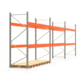 Palettenregal ARTUS - Regalreihe mit 3 Feldern - Fachlast 3.700 kg - 3.000 x 11.140 x 1.100 mm (HxBxT) - Schwerlastregal Palettenregal ARTUS - Regalreihe mit 3 Feldern - Fachlast 3.700 kg - 3.000 x 11.140 x 1.100 mm (HxBxT) - Schwerlastregal