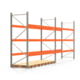 Palettenregal ARTUS - Regalreihe, 2 Felder - Fachlast 3.000 kg - Feldlast 9.000 kg - 3.000 x 7.455 x 1.100 mm (HxBxT) - Schwerlastregal Palettenregal ARTUS - Regalreihe, 2 Felder - Fachlast 3.000 kg - Feldlast 9.000 kg - 3.000 x 7.455 x 1.100 mm (HxBxT) - Schwerlastregal
