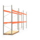 Palettenregal ARTUS - Regalreihe mit 3 Feldern - Fachlast 3.700 kg - 3.500 x 11.140 x 1.100 mm (HxBxT) - Schwerlastregal Palettenregal ARTUS - Regalreihe mit 3 Feldern - Fachlast 3.700 kg - 3.500 x 11.140 x 1.100 mm (HxBxT) - Schwerlastregal