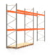 Palettenregal ARTUS - Regalreihe mit 2 Feldern - Fachlast 3.700 kg - 4.000 x 7.455 x 1.100 mm (HxBxT) - Schwerlastregal Palettenregal ARTUS - Regalreihe mit 2 Feldern - Fachlast 3.700 kg - 4.000 x 7.455 x 1.100 mm (HxBxT) - Schwerlastregal