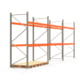 Palettenregal ARTUS - Regalreihe mit 3 Feldern - Fachlast 2.100 kg - 3.000 x 8.440 x 1.100 mm (HxBxT) - Schwerlastregal Palettenregal ARTUS - Regalreihe mit 3 Feldern - Fachlast 2.100 kg - 3.000 x 8.440 x 1.100 mm (HxBxT) - Schwerlastregal