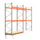 Palettenregal ARTUS - Regalreihe mit 2 Feldern - Fachlast 2.100 kg - 4.000 x 5.655 x 1.100 mm (HxBxT) - Schwerlastregal Palettenregal ARTUS - Regalreihe mit 2 Feldern - Fachlast 2.100 kg - 4.000 x 5.655 x 1.100 mm (HxBxT) - Schwerlastregal