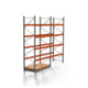 Palettenregal ARTUS - Regalreihe, 2 Felder - Fachlast 2.000 kg - Feldlast 8.000 kg - 4.000 x 4.055 x 1.100 mm (HxBxT) - Schwerlastregal Palettenregal ARTUS - Regalreihe, 2 Felder - Fachlast 2.000 kg - Feldlast 8.000 kg - 4.000 x 4.055 x 1.100 mm (HxBxT) - Schwerlastregal