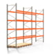 Palettenregal ARTUS - Regalreihe, 2 Felder - Fachlast 2.100 kg - Feldlast 8.400 kg - 4.000 x 5.655 x 1.100 mm (HxBxT) - Schwerlastregal Palettenregal ARTUS - Regalreihe, 2 Felder - Fachlast 2.100 kg - Feldlast 8.400 kg - 4.000 x 5.655 x 1.100 mm (HxBxT) - Schwerlastregal