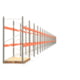 Palettenregal ARTUS - Regalreihe mit 30 Feldern - Fachlast 3.000 kg - 2.500 x 83.635 x 1.100 mm (HxBxT) - Schwerlastregal