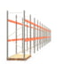 Palettenregal ARTUS - Regalreihe mit 16 Feldern - Fachlast 3.000 kg - 3.000 x 44.645 x 1.100 mm (HxBxT) - Schwerlastregal Palettenregal ARTUS - Regalreihe mit 16 Feldern - Fachlast 3.000 kg - 3.000 x 44.645 x 1.100 mm (HxBxT) - Schwerlastregal