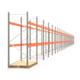 Palettenregal ARTUS - Regalreihe mit 28 Feldern - Fachlast 3.000 kg - 3.000 x 78.065 x 1.100 mm (HxBxT) - Schwerlastregal Palettenregal ARTUS - Regalreihe mit 28 Feldern - Fachlast 3.000 kg - 3.000 x 78.065 x 1.100 mm (HxBxT) - Schwerlastregal