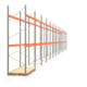 Palettenregal ARTUS - Regalreihe mit 15 Feldern - Fachlast 3.000 kg - 4.000 x 41.860 x 1.100 mm (HxBxT) - Schwerlastregal Palettenregal ARTUS - Regalreihe mit 15 Feldern - Fachlast 3.000 kg - 4.000 x 41.860 x 1.100 mm (HxBxT) - Schwerlastregal