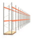 Palettenregal ARTUS - Regalreihe mit 17 Feldern - Fachlast 3.000 kg - 4.000 x 47.430 x 1.100 mm (HxBxT) - Schwerlastregal Palettenregal ARTUS - Regalreihe mit 17 Feldern - Fachlast 3.000 kg - 4.000 x 47.430 x 1.100 mm (HxBxT) - Schwerlastregal