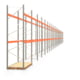 Palettenregal ARTUS - Regalreihe mit 25 Feldern - Fachlast 3.000 kg - 4.000 x 69.710 x 1.100 mm (HxBxT) - Schwerlastregal Palettenregal ARTUS - Regalreihe mit 25 Feldern - Fachlast 3.000 kg - 4.000 x 69.710 x 1.100 mm (HxBxT) - Schwerlastregal