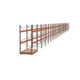 Palettenregal ARTUS - Regalreihe mit 25 Feldern - Fachlast 3.000 kg - 2.500 x 49.710 x 1.100 mm (HxBxT) - Schwerlastregal