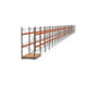 Palettenregal ARTUS - Regalreihe mit 25 Feldern - Fachlast 3.000 kg - 2.500 x 49.710 x 1.100 mm (HxBxT) - Schwerlastregal Palettenregal ARTUS - Regalreihe mit 25 Feldern - Fachlast 3.000 kg - 2.500 x 49.710 x 1.100 mm (HxBxT) - Schwerlastregal