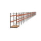 Palettenregal ARTUS - Regalreihe mit 30 Feldern - Fachlast 3.000 kg - 2.500 x 59.635 x 1.100 mm (HxBxT) - Schwerlastregal