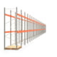 Palettenregal ARTUS - Regalreihe mit 31 Feldern - Fachlast 2.000 kg - 3.500 x 61.620 x 1.100 mm (HxBxT) - Schwerlastregal