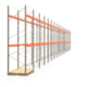Palettenregal ARTUS - Regalreihe mit 19 Feldern - Fachlast 2.000 kg - 4.000 x 37.800 x 1.100 mm (HxBxT) - Schwerlastregal Palettenregal ARTUS - Regalreihe mit 19 Feldern - Fachlast 2.000 kg - 4.000 x 37.800 x 1.100 mm (HxBxT) - Schwerlastregal
