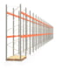 Palettenregal ARTUS - Regalreihe mit 25 Feldern - Fachlast 2.000 kg - 4.000 x 49.710 x 1.100 mm (HxBxT) - Schwerlastregal Palettenregal ARTUS - Regalreihe mit 25 Feldern - Fachlast 2.000 kg - 4.000 x 49.710 x 1.100 mm (HxBxT) - Schwerlastregal