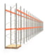 Palettenregal ARTUS - Regalreihe mit 28 Feldern - Fachlast 2.000 kg - 4.000 x 55.665 x 1.100 mm (HxBxT) - Schwerlastregal Palettenregal ARTUS - Regalreihe mit 28 Feldern - Fachlast 2.000 kg - 4.000 x 55.665 x 1.100 mm (HxBxT) - Schwerlastregal