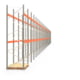Palettenregal ARTUS - Regalreihe mit 30 Feldern - Fachlast 2.000 kg - 4.000 x 59.635 x 1.100 mm (HxBxT) - Schwerlastregal Palettenregal ARTUS - Regalreihe mit 30 Feldern - Fachlast 2.000 kg - 4.000 x 59.635 x 1.100 mm (HxBxT) - Schwerlastregal