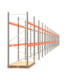Palettenregal ARTUS - Regalreihe mit 22 Feldern - Fachlast 2.100 kg - 3.000 x 61.355 x 1.100 mm (HxBxT) - Schwerlastregal Palettenregal ARTUS - Regalreihe mit 22 Feldern - Fachlast 2.100 kg - 3.000 x 61.355 x 1.100 mm (HxBxT) - Schwerlastregal