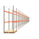 Palettenregal ARTUS - Regalreihe mit 25 Feldern - Fachlast 2.100 kg - 3.000 x 69.710 x 1.100 mm (HxBxT) - Schwerlastregal Palettenregal ARTUS - Regalreihe mit 25 Feldern - Fachlast 2.100 kg - 3.000 x 69.710 x 1.100 mm (HxBxT) - Schwerlastregal