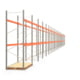 Palettenregal ARTUS - Regalreihe mit 24 Feldern - Fachlast 2.100 kg - 3.500 x 66.925 x 1.100 mm (HxBxT) - Schwerlastregal Palettenregal ARTUS - Regalreihe mit 24 Feldern - Fachlast 2.100 kg - 3.500 x 66.925 x 1.100 mm (HxBxT) - Schwerlastregal