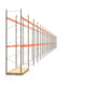 Palettenregal ARTUS - Regalreihe mit 24 Feldern - Fachlast 2.100 kg - 4.500 x 66.925 x 1.100 mm (HxBxT) - Schwerlastregal Palettenregal ARTUS - Regalreihe mit 24 Feldern - Fachlast 2.100 kg - 4.500 x 66.925 x 1.100 mm (HxBxT) - Schwerlastregal