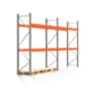Palettenregal ARTUS - Regalreihe mit 2 Feldern - Fachlast 3.000 kg - 3.000 x 5.655 x 800 mm (HxBxT) - Schwerlastregal Palettenregal ARTUS - Regalreihe mit 2 Feldern - Fachlast 3.000 kg - 3.000 x 5.655 x 800 mm (HxBxT) - Schwerlastregal