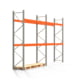 Palettenregal ARTUS - Regalreihe mit 2 Feldern - Fachlast 3.000 kg - 3.500 x 5.655 x 800 mm (HxBxT) - Schwerlastregal Palettenregal ARTUS - Regalreihe mit 2 Feldern - Fachlast 3.000 kg - 3.500 x 5.655 x 800 mm (HxBxT) - Schwerlastregal