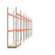 Palettenregal ARTUS - Regalreihe mit 7 Feldern - Fachlast 3.000 kg - 3.500 x 19.580 x 800 mm (HxBxT) - Schwerlastregal Palettenregal ARTUS - Regalreihe mit 7 Feldern - Fachlast 3.000 kg - 3.500 x 19.580 x 800 mm (HxBxT) - Schwerlastregal