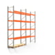 Palettenregal ARTUS - Regalreihe mit 2 Feldern - Fachlast 2.320 kg - Feldlast 9.300 kg - 4.500 x 5.655 x 800 mm (HxBxT) - Schwerlastregal Palettenregal ARTUS - Regalreihe mit 2 Feldern - Fachlast 2.320 kg - Feldlast 9.300 kg - 4.500 x 5.655 x 800 mm (HxBxT) - Schwerlastregal