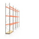 Palettenregal ARTUS - Regalreihe mit 4 Feldern - Fachlast 2.770 kg - Feldlast 8.325 kg - 5.500 x 11.225 x 800 mm (HxBxT) - Schwerlastregal Palettenregal ARTUS - Regalreihe mit 4 Feldern - Fachlast 2.770 kg - Feldlast 8.325 kg - 5.500 x 11.225 x 800 mm (HxBxT) - Schwerlastregal