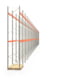 Palettenregal ARTUS - Regalreihe, 28 Felder - Fachlast 2.000 kg - Feldlast 6.000 kg - 5.500 x 55.665 x 1.100 mm (HxBxT) - Schwerlastregal Palettenregal ARTUS - Regalreihe, 28 Felder - Fachlast 2.000 kg - Feldlast 6.000 kg - 5.500 x 55.665 x 1.100 mm (HxBxT) - Schwerlastregal
