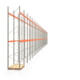 Palettenregal ARTUS - Regalreihe, 31 Felder - Fachlast 2.000 kg - Feldlast 6.000 kg - 5.500 x 61.620 x 1.100 mm (HxBxT) - Schwerlastregal Palettenregal ARTUS - Regalreihe, 31 Felder - Fachlast 2.000 kg - Feldlast 6.000 kg - 5.500 x 61.620 x 1.100 mm (HxBxT) - Schwerlastregal