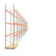 Palettenregal ARTUS - Regalreihe, 17 Felder - Fachlast 2.900 kg - Feldlast 8.700 kg - 5.500 x 62.730 x 1.100 mm (HxBxT) - Schwerlastregal Palettenregal ARTUS - Regalreihe, 17 Felder - Fachlast 2.900 kg - Feldlast 8.700 kg - 5.500 x 62.730 x 1.100 mm (HxBxT) - Schwerlastregal