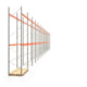Palettenregal ARTUS - Regalreihe, 17 Felder - Fachlast 2.100 kg - Feldlast 4.000 kg - 5.500 x 47.430 x 1.100 mm (HxBxT) - Schwerlastregal Palettenregal ARTUS - Regalreihe, 17 Felder - Fachlast 2.100 kg - Feldlast 4.000 kg - 5.500 x 47.430 x 1.100 mm (HxBxT) - Schwerlastregal