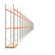 Palettenregal ARTUS - Regalreihe, 31 Felder - Fachlast 2.100 kg - Feldlast 4.000 kg - 5.500 x 86.420 x 1.100 mm (HxBxT) - Schwerlastregal Palettenregal ARTUS - Regalreihe, 31 Felder - Fachlast 2.100 kg - Feldlast 4.000 kg - 5.500 x 86.420 x 1.100 mm (HxBxT) - Schwerlastregal