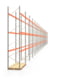Palettenregal ARTUS - Regalreihe, 23 Felder - Fachlast 2.100 kg - Feldlast 6.300 kg - 5.500 x 64.140 x 1.100 mm (HxBxT) - Schwerlastregal Palettenregal ARTUS - Regalreihe, 23 Felder - Fachlast 2.100 kg - Feldlast 6.300 kg - 5.500 x 64.140 x 1.100 mm (HxBxT) - Schwerlastregal