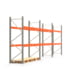 Palettenregal ARTUS - Regalreihe mit 3 Feldern - Fachlast 2.000 kg - 2.500 x 8.440 x 800 mm (HxBxT) - Schwerlastregal Palettenregal ARTUS - Regalreihe mit 3 Feldern - Fachlast 2.000 kg - 2.500 x 8.440 x 800 mm (HxBxT) - Schwerlastregal