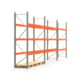 Palettenregal ARTUS - Regalreihe mit 3 Feldern - Fachlast 2.100 kg - Feldlast 6.300 kg - 3.000 x 8.440 x 800 mm (HxBxT) - Schwerlastregal Palettenregal ARTUS - Regalreihe mit 3 Feldern - Fachlast 2.100 kg - Feldlast 6.300 kg - 3.000 x 8.440 x 800 mm (HxBxT) - Schwerlastregal